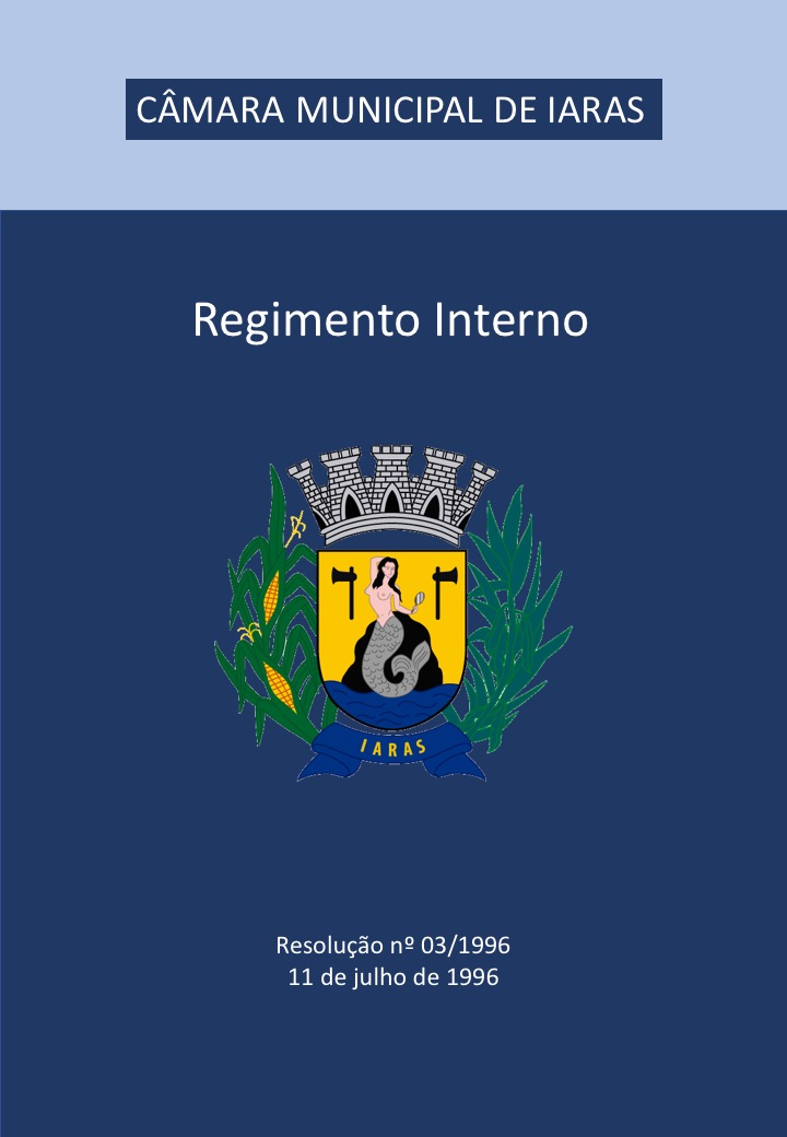 Capa Regimento Interno