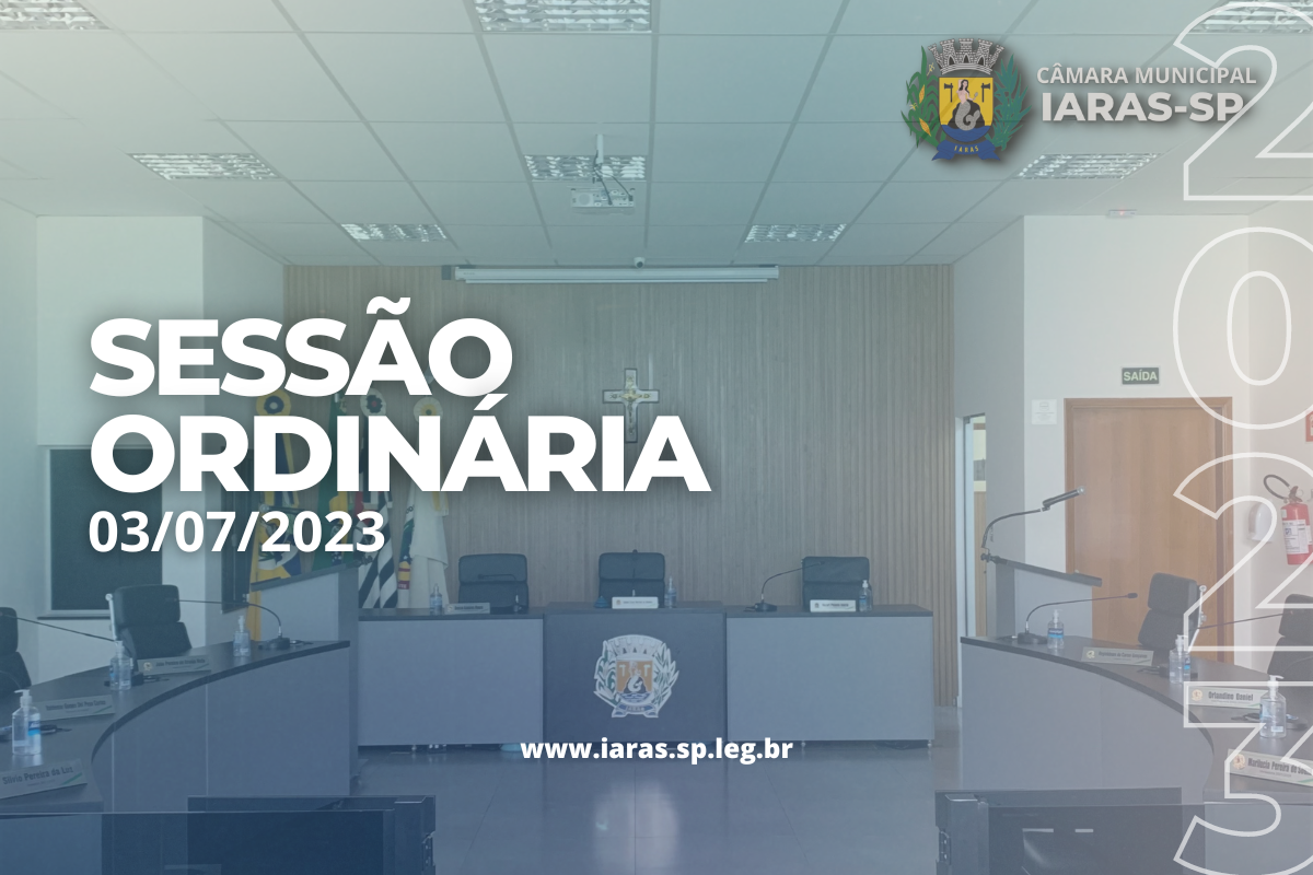 11ª SESSÃO ORDINÁRIA DE 2023