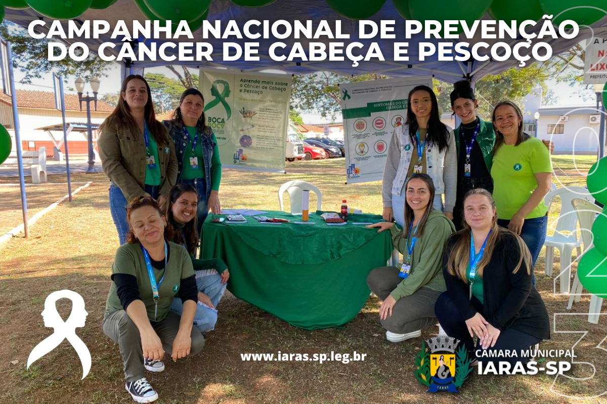 CAMPANHA NACIONAL  DE PREVENÇÃO DO CÂNCER DE CABEÇA E PESCOÇO 