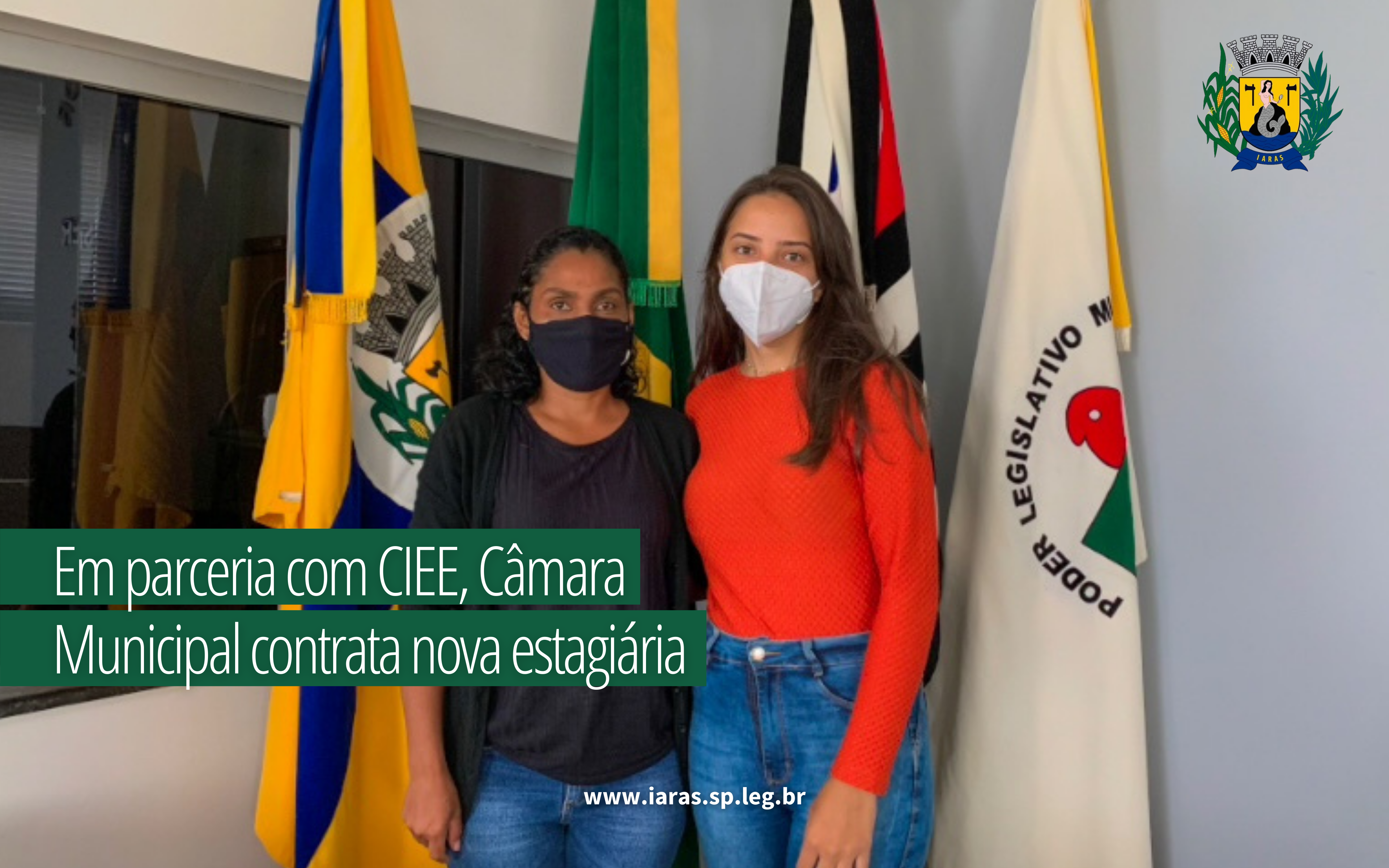 Em parceria com CIEE, Câmara Municipal contrata nova estagiária