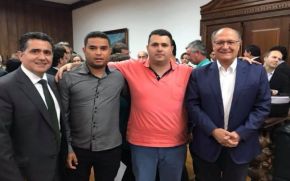 Presidente da Câmara de Iaras Participa de Evento com o Governador Geraldo Alckmin